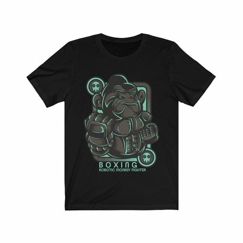 Boxing Monkey Fighter Graphic T-Shirt