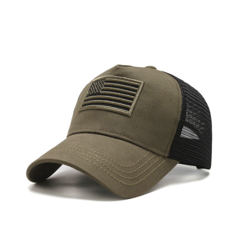 JupiterGear American Flag Trucker Hat with Adjustable Strap |