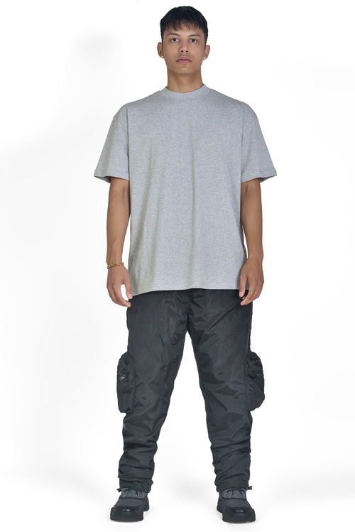 DROP SHOULDER 100% COTTON T-SHIRT