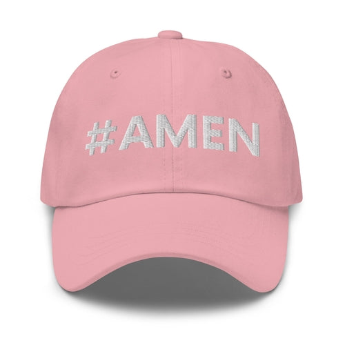 Embroidered Adjustable Baseball Cap - #amen