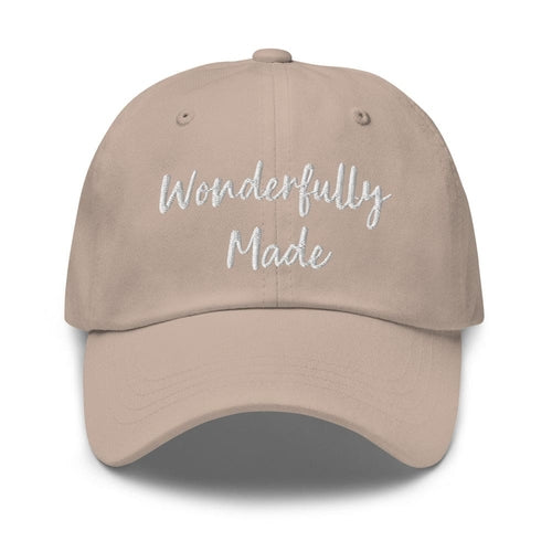 Embroidered Adjustable Baseball Cap - Wonderfully Made