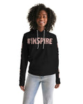 Womens Hoodie - Pullover Hooded Sweatshirt - Pink Graphic / Inspire
